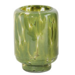Vaso Murano Aquarelle Verde Oliva 
